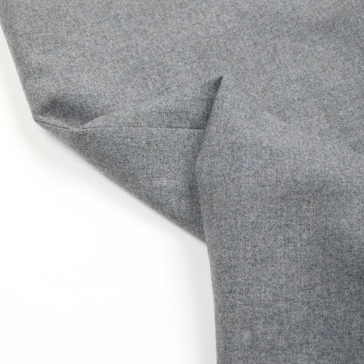 ROMI STUDIO经典绵羊毛混纺缩绒四面弹工艺直筒灰西裤RWBWXB1659 商品图3