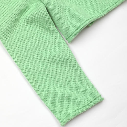 ROMI STUDIO“简约舒适”100%精梳棉圆领卷边套头毛织 RWDSS62312 商品图3