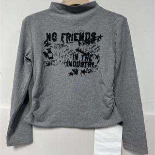 NC字母涂鸦印花长袖T恤51101 冬季 630194204207 商品图0