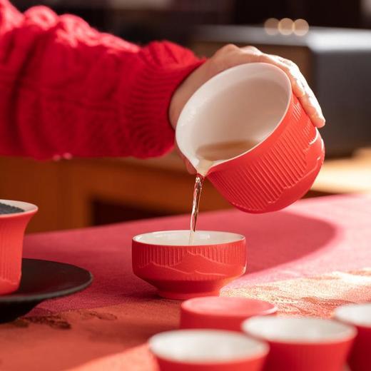 【春节不打烊】【总台文创】大春晚季·骐骥团圆组合茶具，六百年东方气象，浓缩于茶桌上的 “东方美学纪念碑” 商品图5