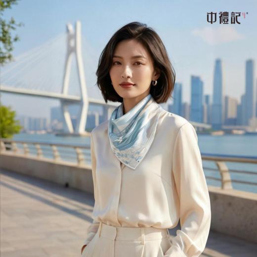 深圳手信 中礼记《双城·漾》丝巾礼盒 商品图2