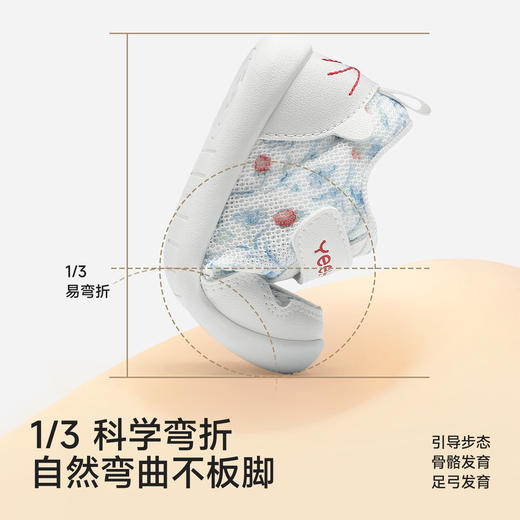 【商场同款】英氏步前鞋女宝宝鞋子春夏网眼休闲鞋透气抗菌百搭 商品图2