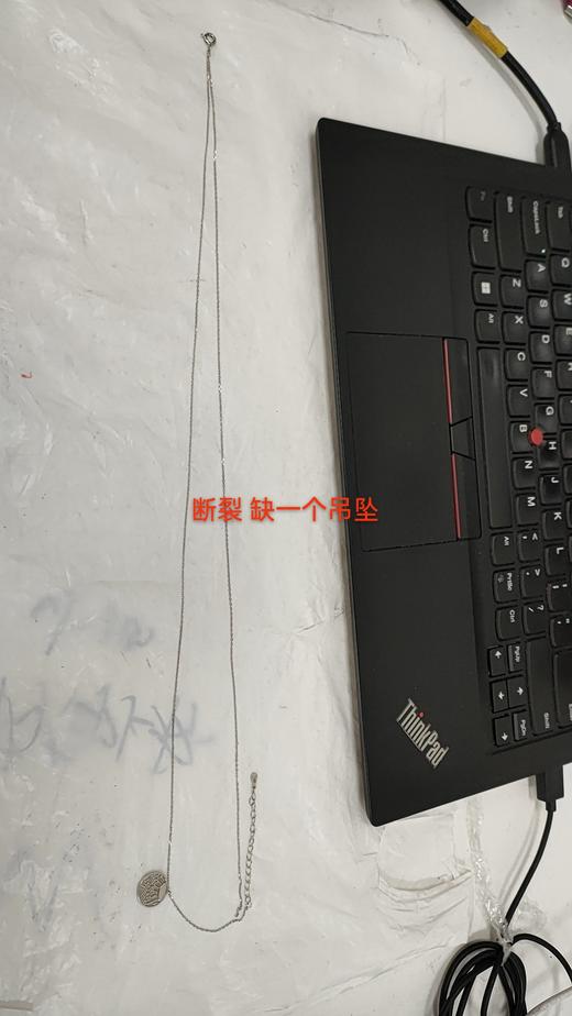 XQS30000015SX38J0000 潮宏基CHJ 向阳而生银项链双层项链镂空圆牌项链925银 商品图5