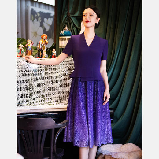 皮尔卡丹女装连衣裙P52026D5109Z3 商品图1