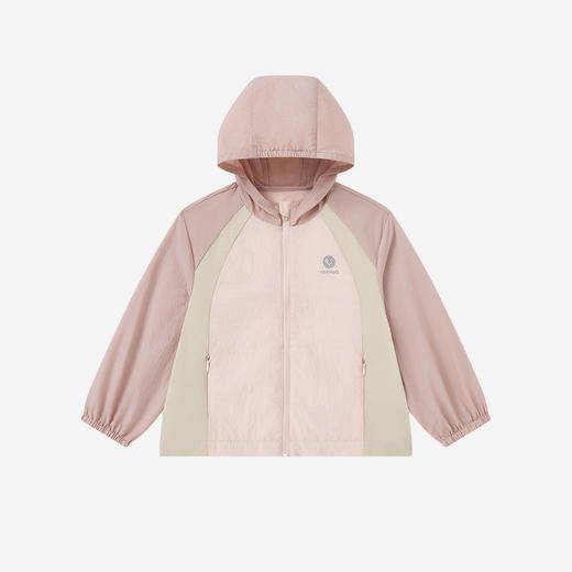 【商场同款】英氏儿童外套女童防水连帽防晒衣户外休闲简约皮肤衣 商品图4