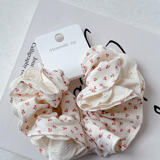 【积分兑】ZY蕾丝小蛮腰双层发圈发圈-纪念日百货门店同款169246719 商品图2