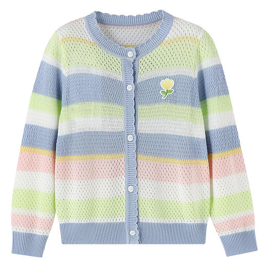 【实体店同款】女童圆领针织衫春季新款安奈儿童装XG614039 商品图5