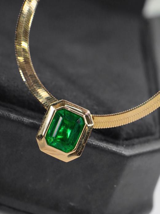 1.22ct刻面祖母绿吊坠 商品图4