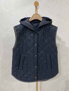 女款连帽马甲背心la006