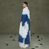 【林栖设计小店】植物染色|手工植物蓝丝棉宽松百搭2026春新款中长款风衣1961169 商品缩略图1