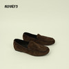 和诚行2026春季新款复古一脚蹬磨砂皮深口舒适软平底女式乐福鞋1830059 商品缩略图3