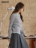 【门店同款】ENJOY春季“柔权主义”假两件拼接针织开衫 169253177 商品缩略图3