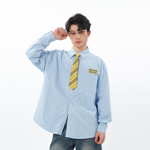 简约亮色小标衬衫-纪念日百货门店同款169650543 商品图0