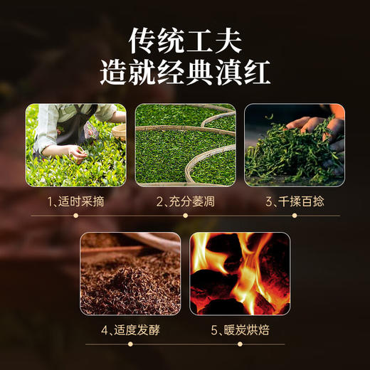 华祥苑-80g滇红单盒 商品图4