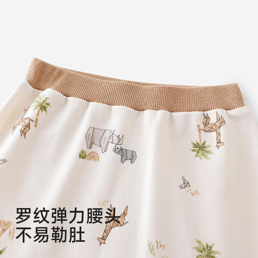 【舒适柔弹】英氏童装儿童长裤男宝宝裤子春夏针织PP裤小童可爱卡通外穿屁屁裤 商品图2