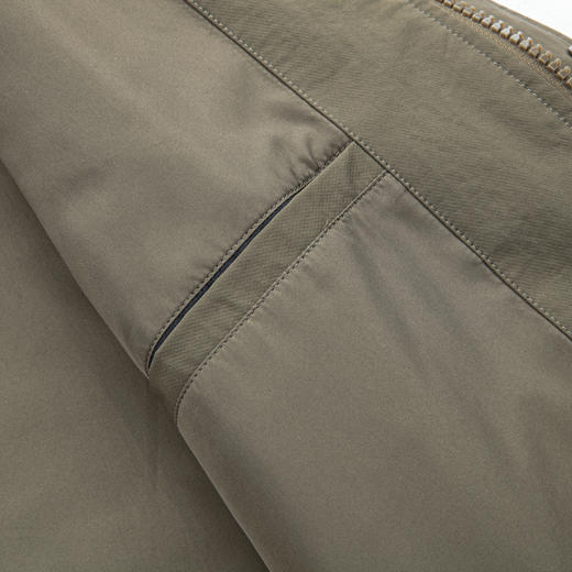 【易打理】圣得西男装立领夹克2026年春季新款拼接美式休闲外套 商品图11