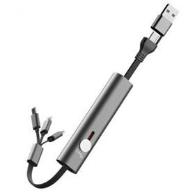 幻响 六合一5A超级快充金属收纳线