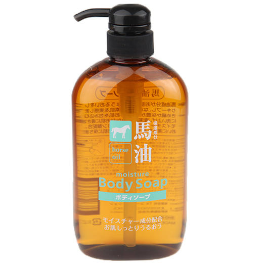日本 KUMANO COSMETICS 熊野油脂 马油沐浴露 600ML/瓶 商品图0