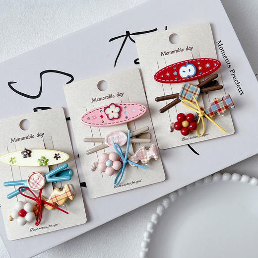 ZY乐天小花组合夹LTP组合夹-纪念日百货门店同款169246778 商品图1