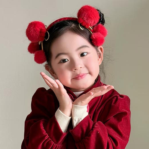 毛球红运发箍-纪念日百货门店同款167795693 商品图1