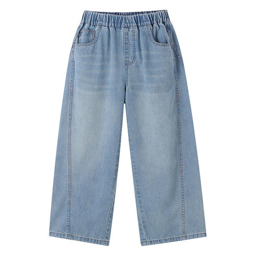 男女童牛仔单裤夏季新款安奈儿童装EM626752 商品图5