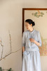 牧衣游原创 汉麻净色衬衫女新款立领斜襟百搭中式衬衣茶服 明月诗 商品缩略图5