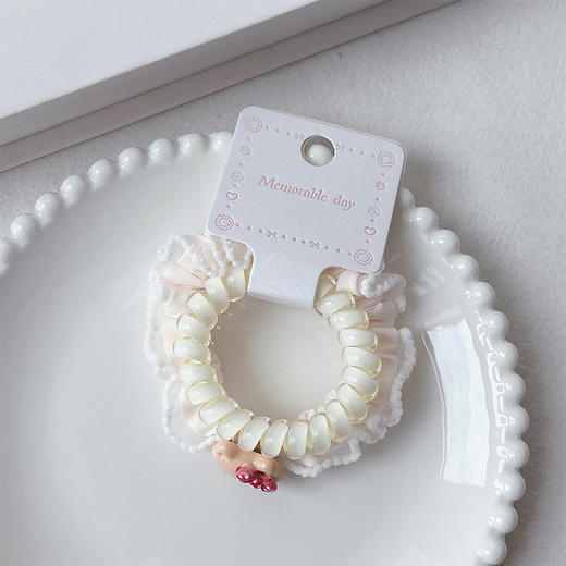 清新布圈电话线组合发圈-纪念日百货门店同款169256562 商品图1