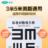 可孚视力表国际标准家用对数儿童测测试眼睛近视灯箱e字c挂画成人 商品缩略图1
