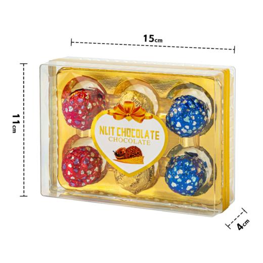 【粉丝专属❗️金沙球巧克力礼盒】香醇浓郁，乐享美味，香醇可口，满足您的味蕾！招财进宝节日贡品发财金沙球夹心巧克力拜财神礼中秋节情人节礼物L-d 商品图6