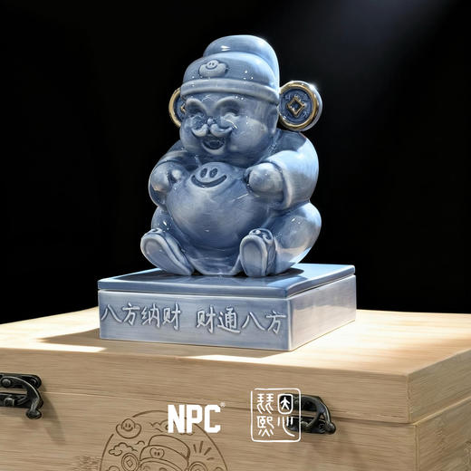 NPC潮牌马年限定【喜乐财神】男士配饰摆放 百搭NP5BDS18 商品图2