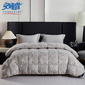 【春上新】【送1000元线下无门槛券】10楼 安睡宝 逸臻西伯利亚进口95%白鹅绒冬被-安德鲁 吊牌价9999～13999元 活动价2899~3699元