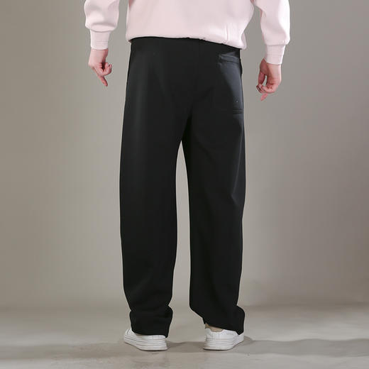 DRONKOO 2026 抽绳松紧腰前右金属扣侧缝前移中厚卫裤长裤 商品图4