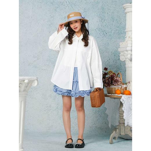 休闲宽松韩系长袖衬衫-纪念日百货门店同款169262014 商品图3