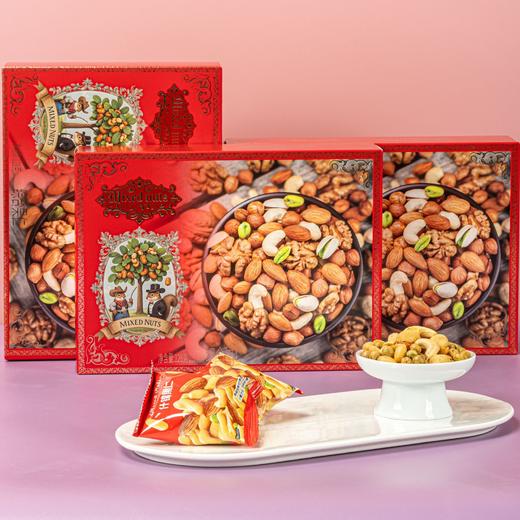 【粉丝专属❗️综合果仁礼盒】香港怡可缘「综合果仁松露巧克力厚切肉脯美味零食」伴手礼配精装大盒，商超零食婚庆节日伴手礼盒L-d 商品图3
