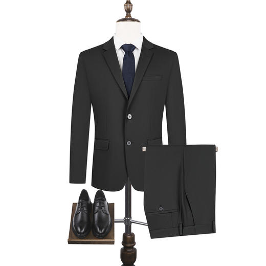 【经典求职套西】柒牌男装2026春季新品平驳领两粒扣免烫青年西服130C70060 商品图4