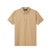 【桑蚕丝】德鲨褐色短袖翻领T恤男2026夏季新款休闲POLO衫 商品缩略图1