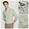 德鲨鲨鱼男装弹力长袖衬衫2026春季新款男士休闲格子衬衣 商品缩略图3