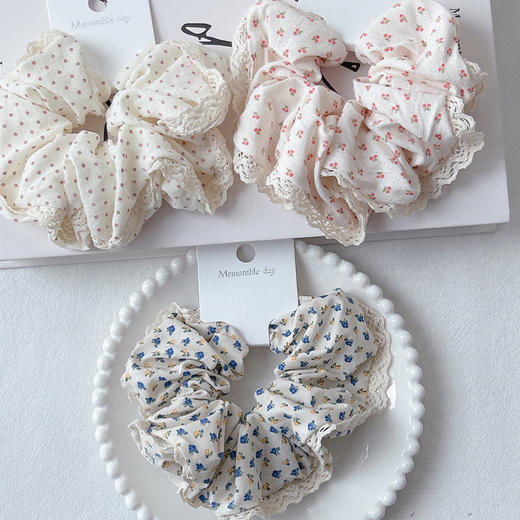 ZY蕾丝边清新大肠圈发圈-纪念日百货门店同款169246735 商品图0