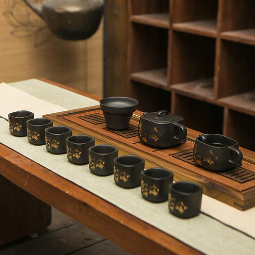 古时候 小双系列-花开富贵·茶具套装 商品图0