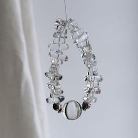 「初之光」白水晶手串 | 适合腕围15-15.5cm 双A级白水晶手链 to me 天然石饰品