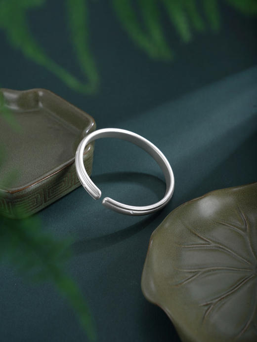 子佩集S999手工银【雪霁星痕】手镯【55035156】原创设计 商品图6