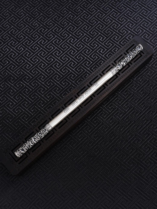 子佩集S999手工银【定海擎天】摆件【ZYG011】原创设计2602 商品图6