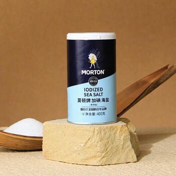 莫顿（MORTON）  海盐400g 【加碘 海盐】品质海盐 盐食用 炒菜调味 百年品牌 /粮油调味 /调味品 /盐 商品图3