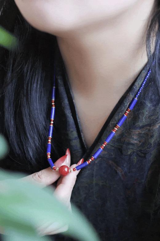 寻山隐青金石饰品系列，夜幕星光凝成珠，幽远静谧，绝美无双（预售2月26日发货）【G】 商品图0