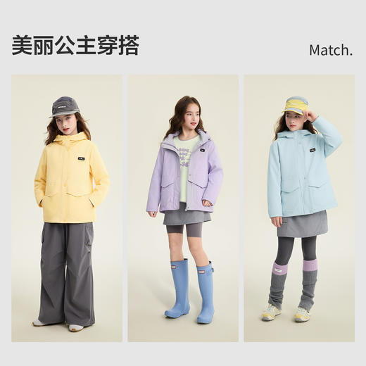 笛莎/Deesha 2026年春季新款儿童女童梭织外套工装外套 商品图1