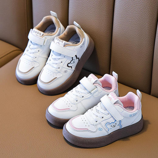 【小黄鸭】2026儿童板鞋多巴胺春季板鞋新款女童鞋子软底运动鞋男宝休闲鞋26-37 商品图3