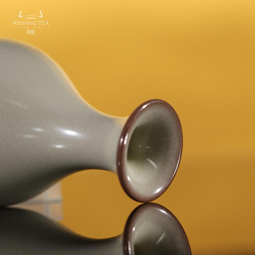 问鼎哥窑玉壶春瓶 （小） 商品图1