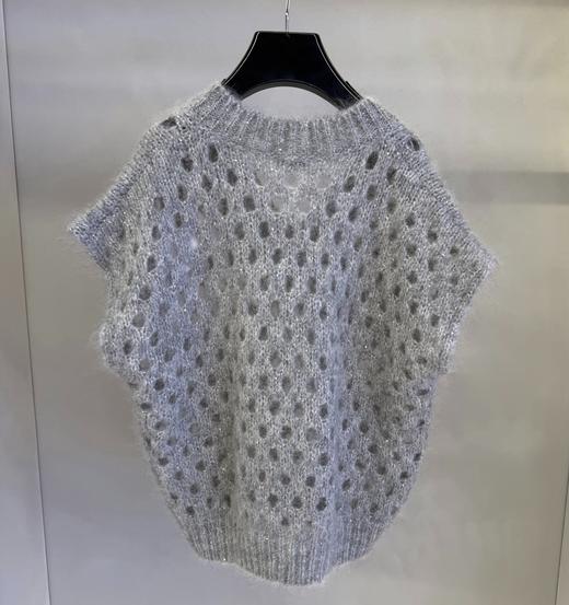 女款镂空无袖针织毛衣hu006 商品图1