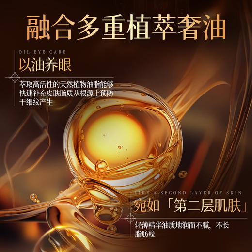 【粉丝专属❗️抚纹抗皱眼部光子油】以油养眼，高效护理，紧致抗皱，检测认证！淡化细纹眼霜紧致舒缓黑眼圈眼袋滚珠按摩 商品图3