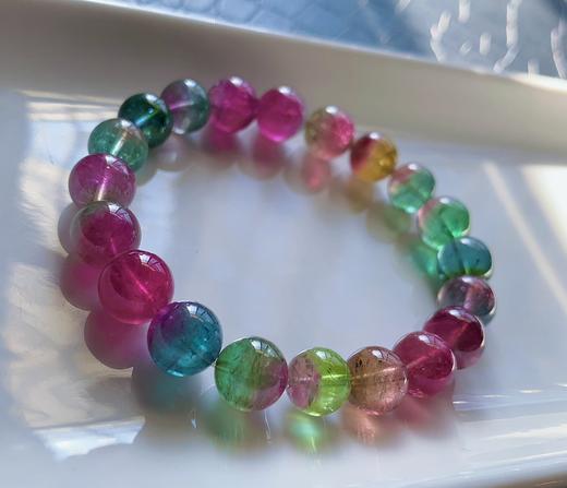 10mm单圈西瓜碧玺手串 商品图3